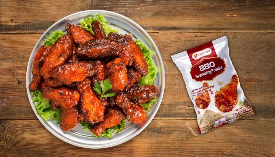 BBQ Seasoned Chicken Wings